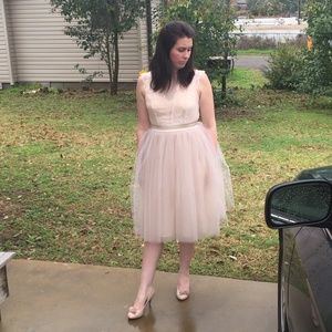 Wedding top and skirt
